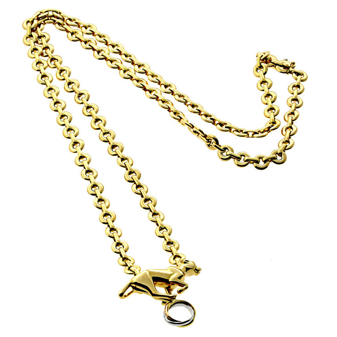 Cartier Panthere Trinity Gold Necklace 0000097