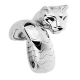 Cartier Panthere White Gold Ladies Ring 0001737