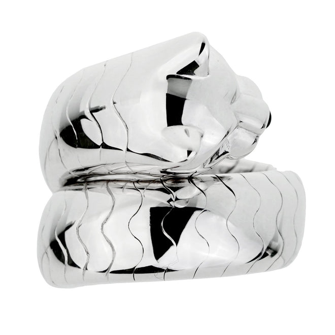 Cartier Panthere White Gold Ladies Ring 0001737