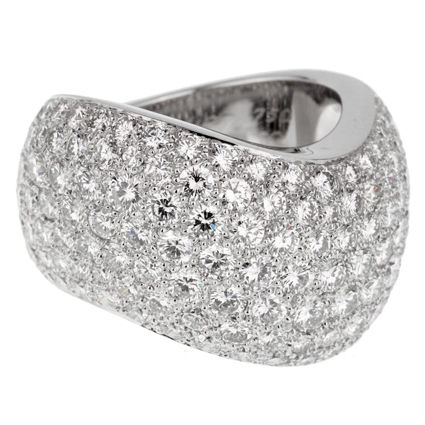 Cartier Pave Diamond Cocktail Ring 0000135