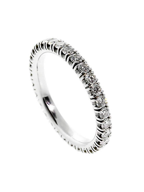 Cartier Platinum Diamond Eternity Band 0000124