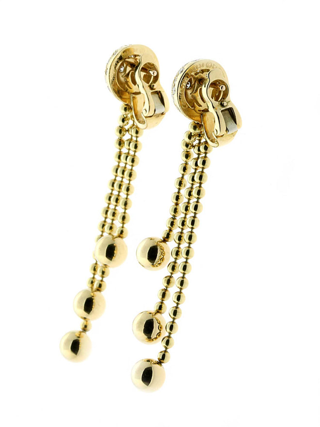 Cartier Pluie de Diamants Earrings in Yellow Gold CRT2920