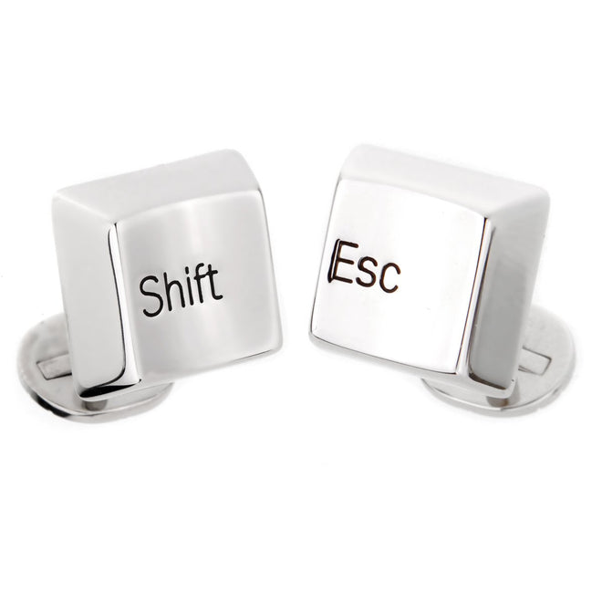 Cartier Shift Escape White Gold Cufflinks 0000889