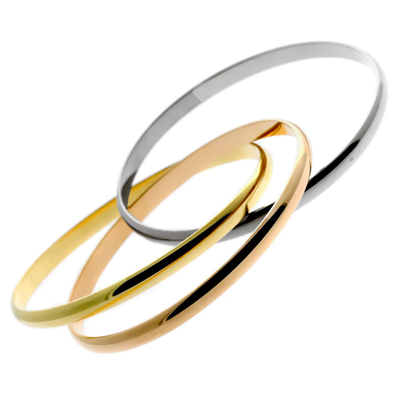 CARTIER BRACELET TRINITY THREE GOLDS It is composed of…