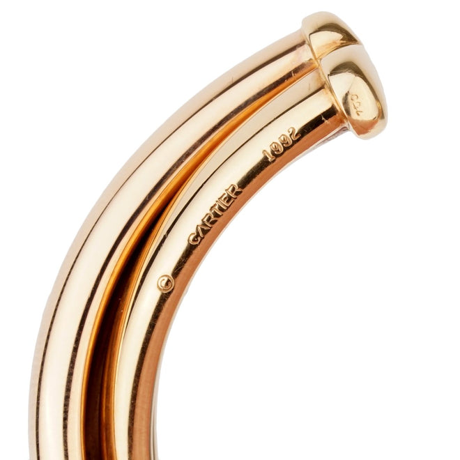 Cartier Trinity Gold Cuff Bangle Bracelet 0001062