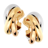Cartier Trinity Gold Hoop Earrings 0000907