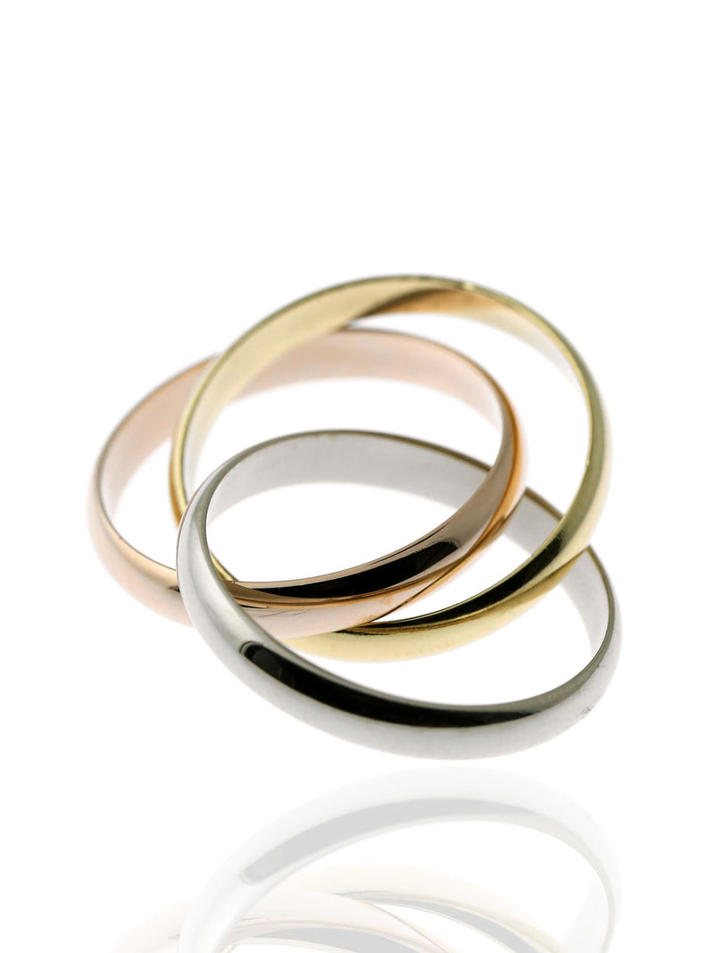 Cartier Trinity Ring in 18k Gold Sz 59 cartier-trinity-ring-in-18k-gold-sz-59