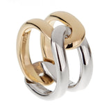 Cartier Vintage Interlocking Gold Band Ring 0001827