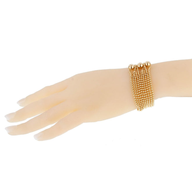 Cartier Yellow Gold Draperie Womens Bracelet 0001614