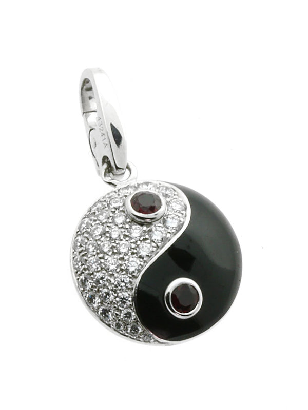 Cartier Yin Yang Diamond Charm Pendant CRT10005