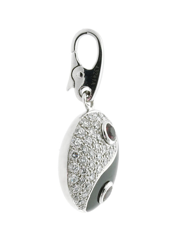 Cartier Yin Yang Diamond Charm Pendant CRT10005