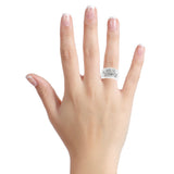 Chanel Comete Ceramic Large Diamond Ring 0000628