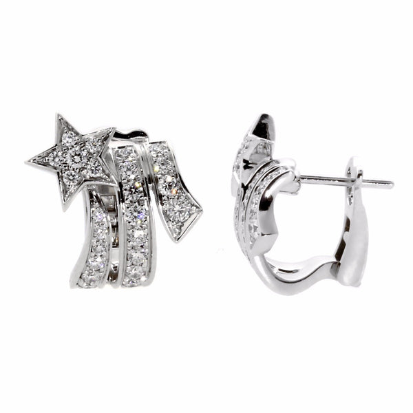 Chanel Comete Shooting Star Diamond Earrings 0000634