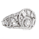 Chanel Cosmos Multi Shaped Diamond Cocktail Gold Ring 0000927