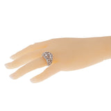 Chanel Cosmos Multi Shaped Diamond Cocktail Gold Ring 0000927