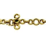 Chanel Gemstone Gold Sautoir Necklace 0000619