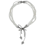 Chanel High Jewelry Diamond Pearl White Gold Necklace 1afca