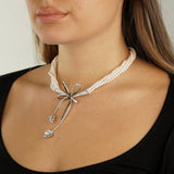 Chanel High Jewelry Diamond Pearl White Gold Necklace