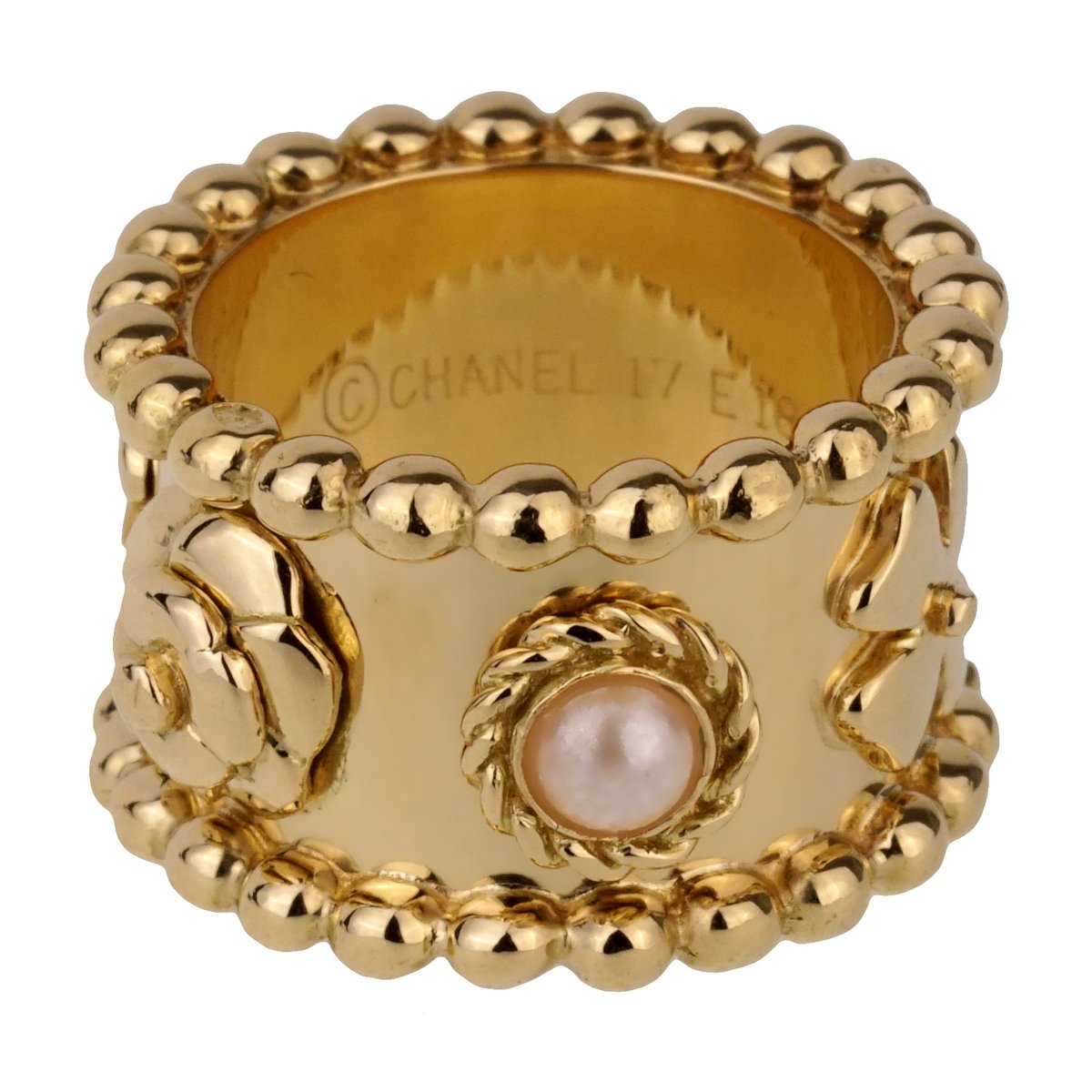 Chanel Signature Ring 18K Gold – LUX USA