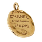 Chanel Paris Gold Vintage Pendant 0001094