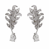 Chanel Plume De Chanel Diamond Earrings 0000631