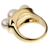 Konstantino 18k Yellow Gold & Sterling Silver Diamond Ring Size 5.5