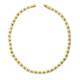 Chanel Yellow Gold Pearl Bead Necklace 0000536