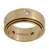 Chimento Diamond Yellow Gold Band Ring 0000607