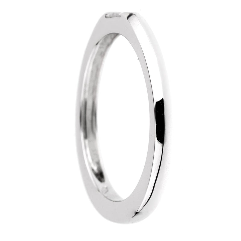 Chimento White Gold Diamond Baguette Ring 0000971
