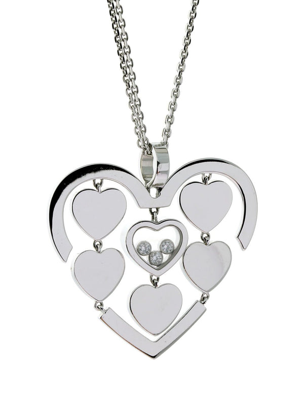 Chopard Amore Diamond Heart Necklace 797220-1001 CHP1236