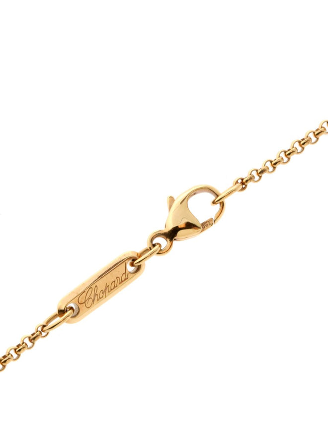 Chopard Chopardissimo Rose Gold Diamond Necklace 796580-5003 – Opulent ...