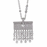 Chopard Diamond Tassel Drop Necklace 0000617