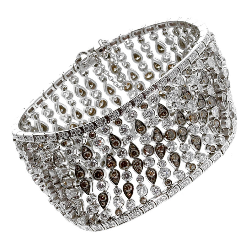Chopard Diamond Tennis Bracelet White Gold Chp99282