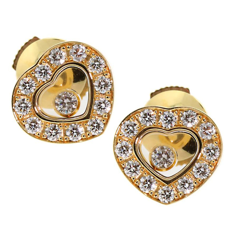 Chopard Happy Diamond Gold Earrings 0000236
