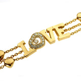 Chopard Happy Diamond Gold Heart Bracelet 0000231
