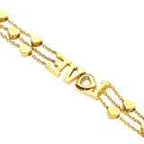 Chopard Happy Diamond Gold Heart Bracelet 0000231