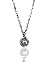 Chopard Happy Diamond Heart 18k White Gold Necklace 799008-1001 799008-1001(2)