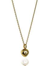 Chopard Happy Diamond Heart Necklace in 18k Yellow Gold 796507-0001 796507-0001