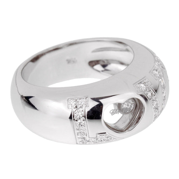 Chopard Happy Diamond Love White Gold Ring 0001954