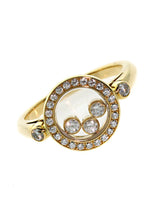 Chopard Happy Diamond Ring in 18k Yellow Gold 823957-0110 CHP6400
