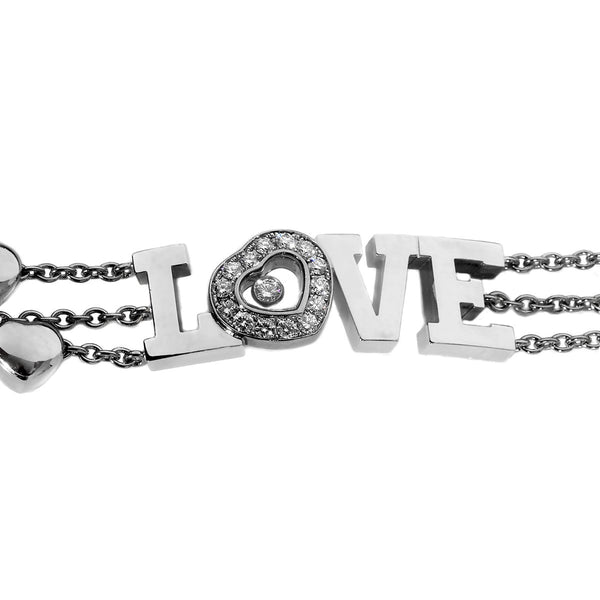 Chopard Happy Diamond White Gold Bracelet 0000232