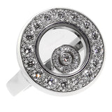 Chopard Happy Diamond White Gold Ring  82-7341 CHP4200