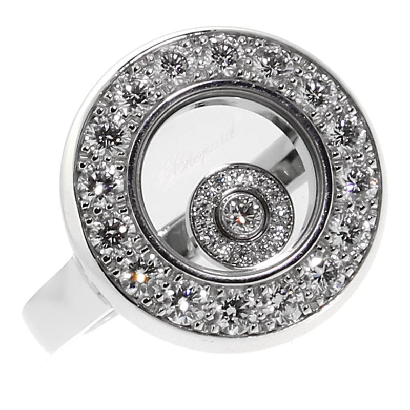 Chopard Happy Diamond White Gold Ring  82-7341 CHP4200