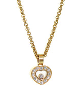 Chopard Happy Diamond Yellow Gold Diamond Necklace 792936-0001 CHP8569