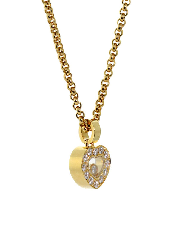 Chopard Happy Diamond Yellow Gold Diamond Necklace 792936-0001 CHP8569