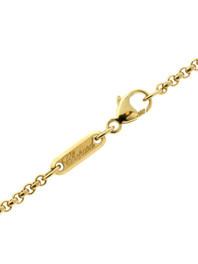 Chopard Happy Diamond Yellow Gold Diamond Necklace 792936-0001 CHP8569