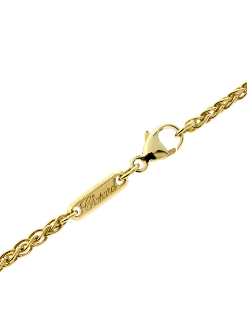 Chopard Happy Diamond Yellow Gold Diamond Necklace 793957-0001 CHP9111