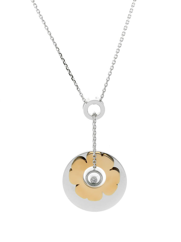 Chopard Happy Diamonds Clover Necklace 796561-9001 CHP9459