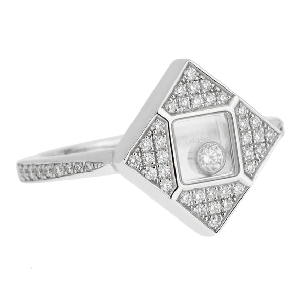 Chopard Happy Diamonds White Gold Ring 0001725