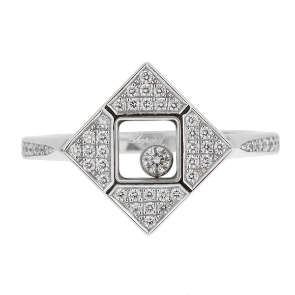 Chopard Happy Diamonds White Gold Ring 826869-1001 0001732